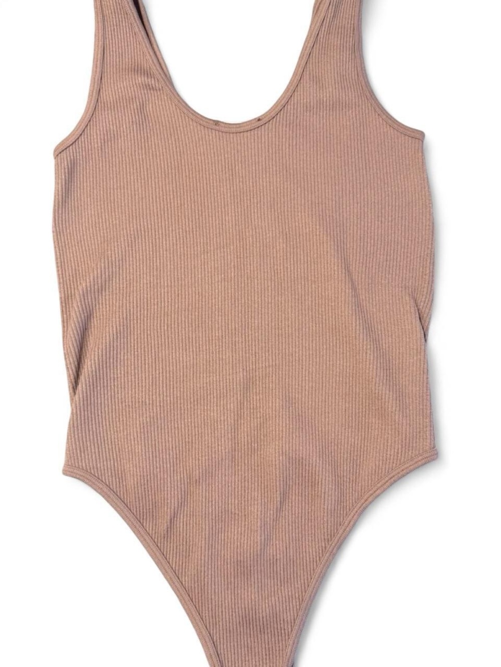 Zara Brown Ribbed Bodysuit ✨ - Picture 2 of 3